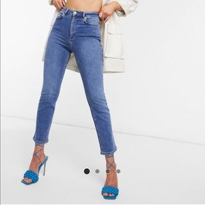 ASOS High Rise Sassy Cigarette Jeans